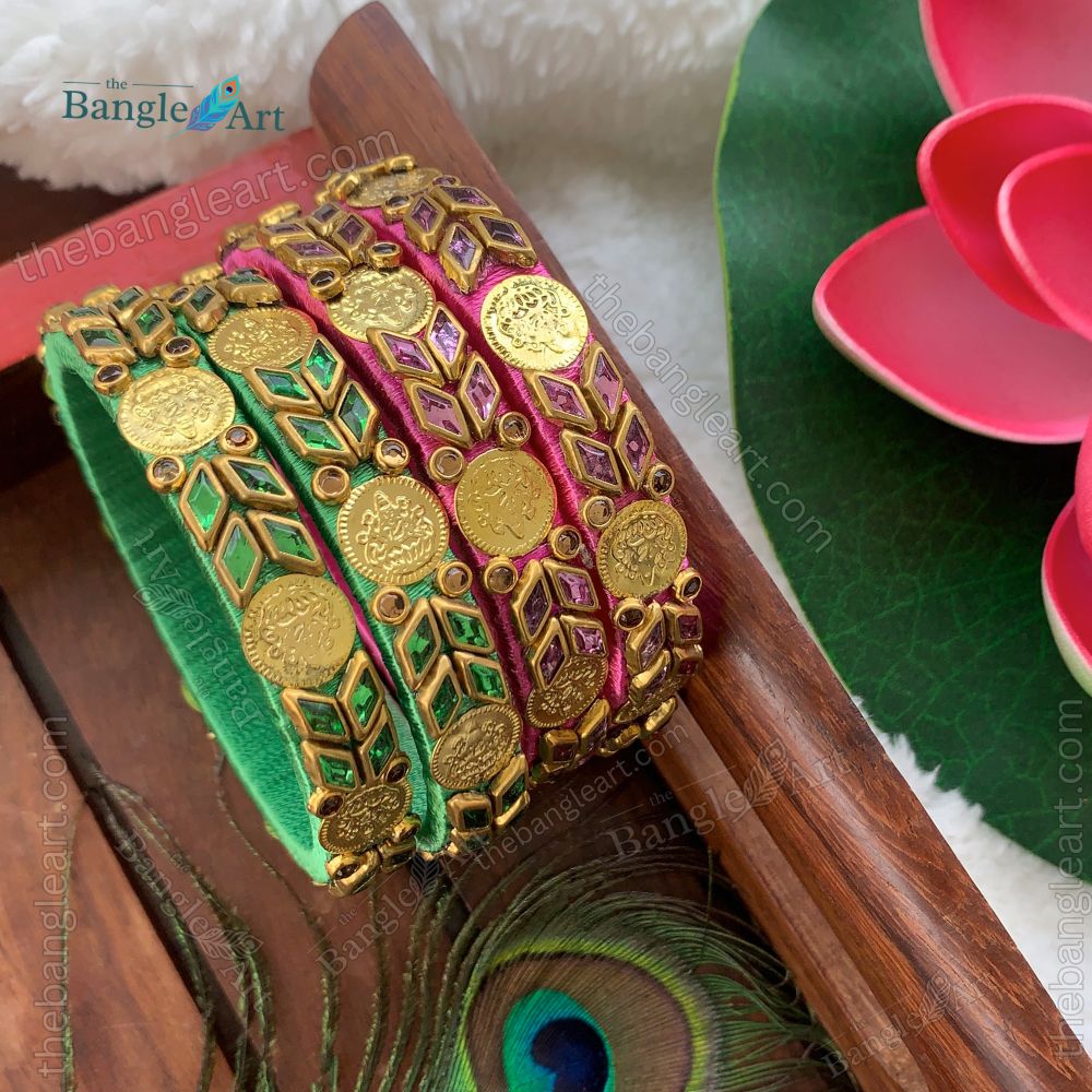 Baby Shower Return Gift: 2-Bangle Set (12 Assorted Packs)