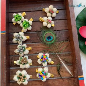 Jasmine Alligator Hair Clips