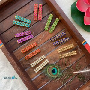 Handmade Kundan Clips
