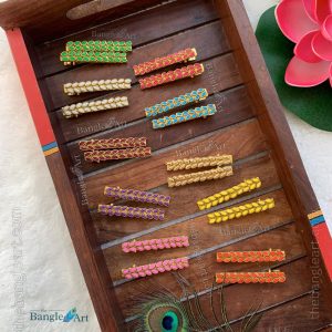 Leaf Shape Alligator Hair Clip