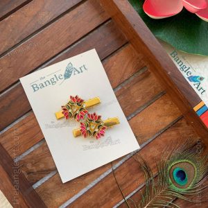 Lotus Alligator Hair Clip Kids