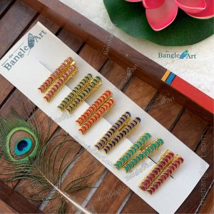 Baby Shower Alligator Hair Clips – 12 Pair (Assorted)